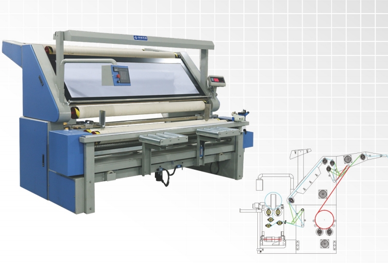 ST-W350 servo correction Tensionless inspection machine