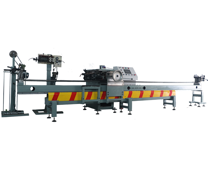 reed binding machine for flat reed